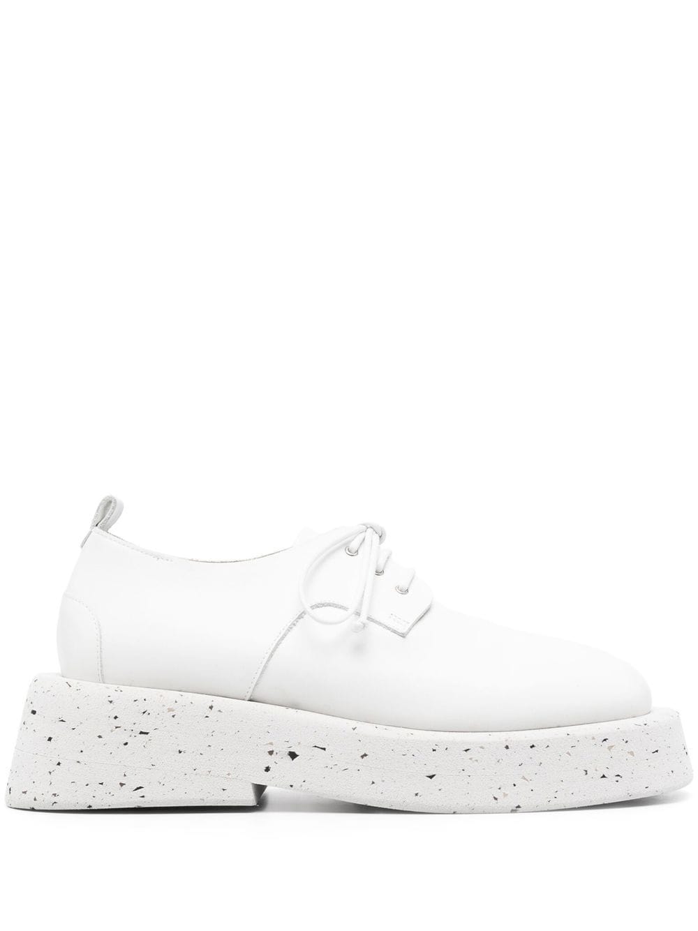 Shop Marsèll Lace-up Leather Brogues In White