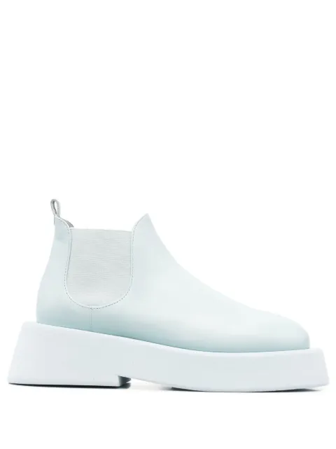 chunky sole ankle boots