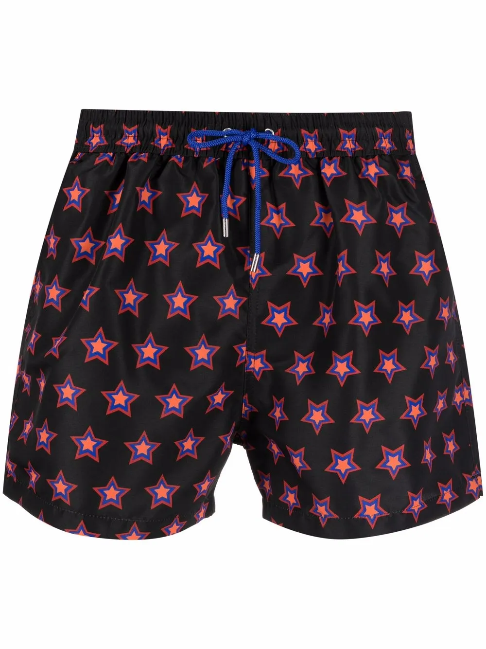 

Paul Smith shorts de playa con estrellas estampadas - Negro