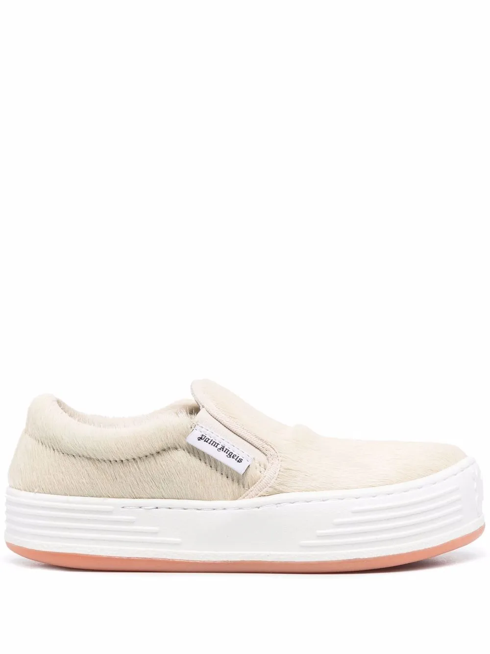 

Palm Angels tenis slip-on con parche del logo - Neutro