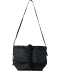 Kara Cobra braided shoulder bag - Black