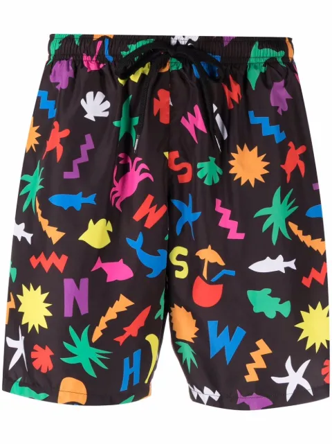 Moschino شورت سباحة بطبعة جرافيك