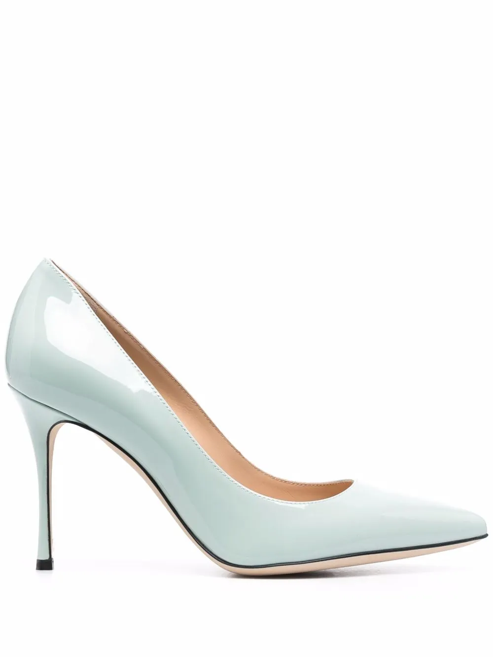 

Sergio Rossi zapatillas con tacón stiletto - Verde