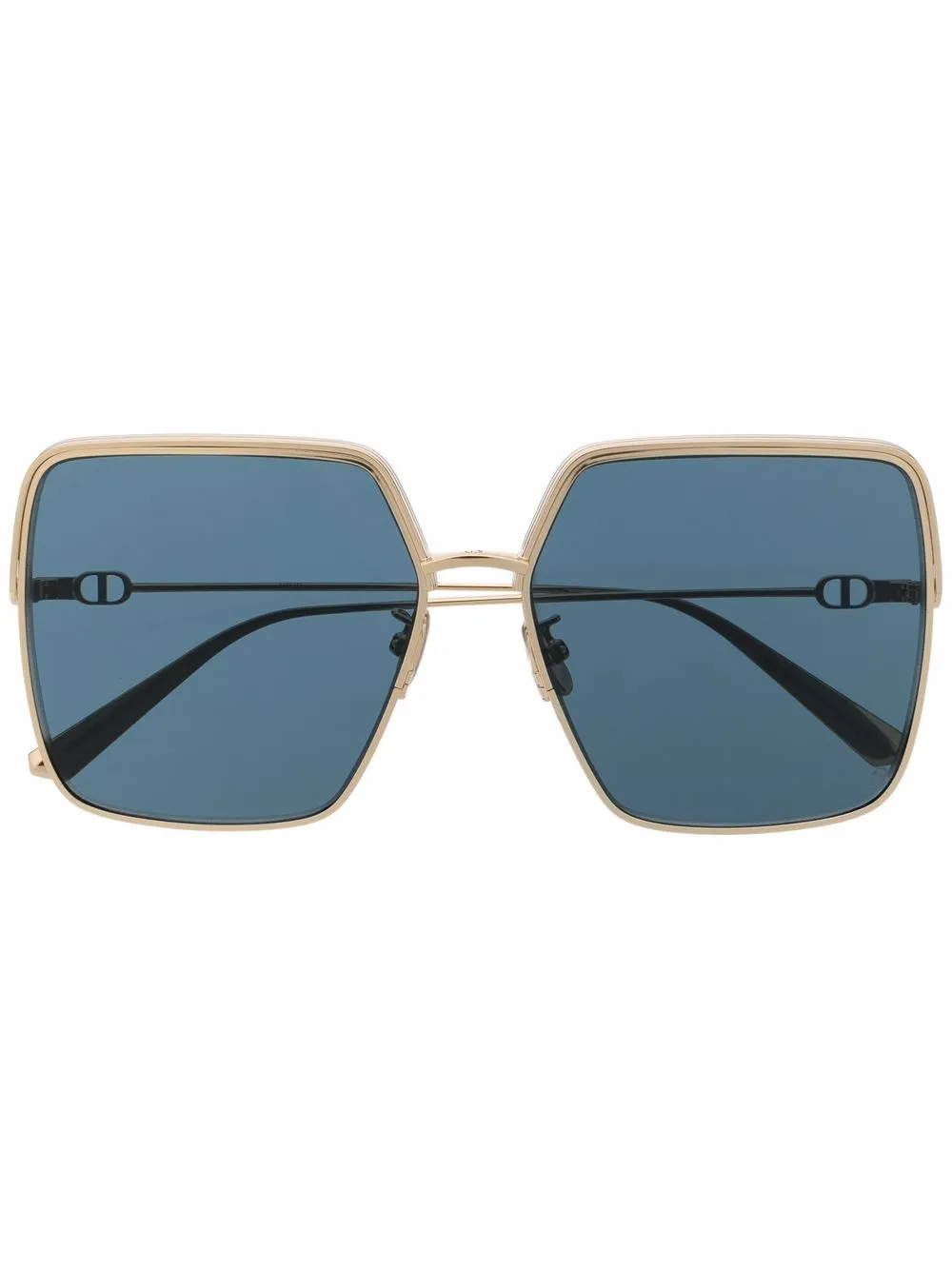 

Dior Eyewear Ever oversized-frame sunglasses - Gold