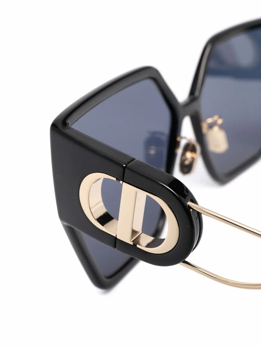 фото Dior eyewear солнцезащитные очки montaigne в массивной оправе