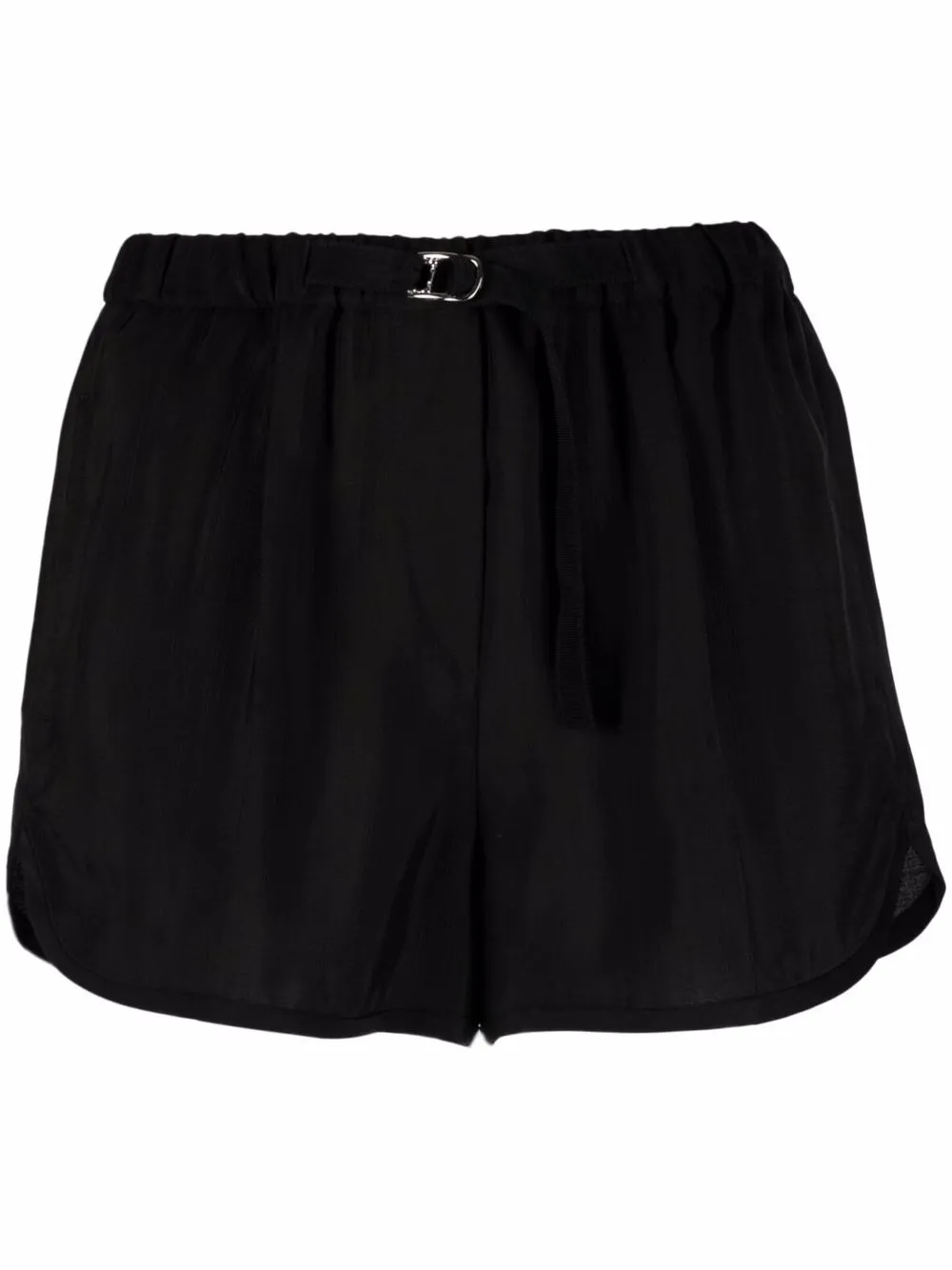 

SANDRO shorts con pretina elástica - Negro