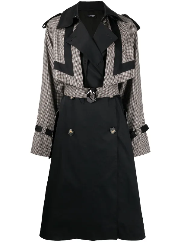 Kiko Kostadinov two-tone Trench Coat - Farfetch