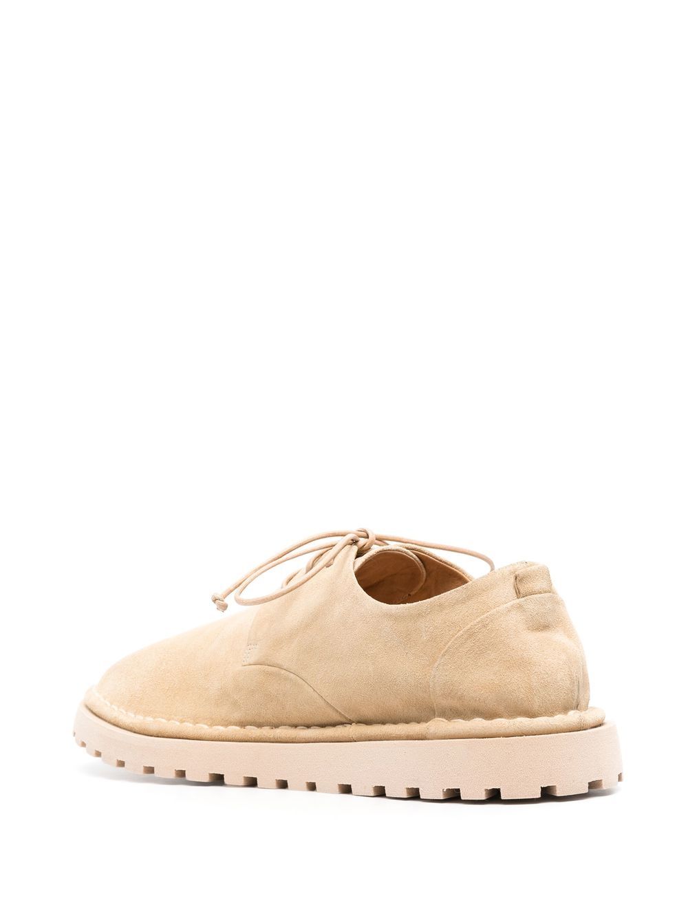 Shop Marsèll Lace-up Suede Derby Shoes In Neutrals