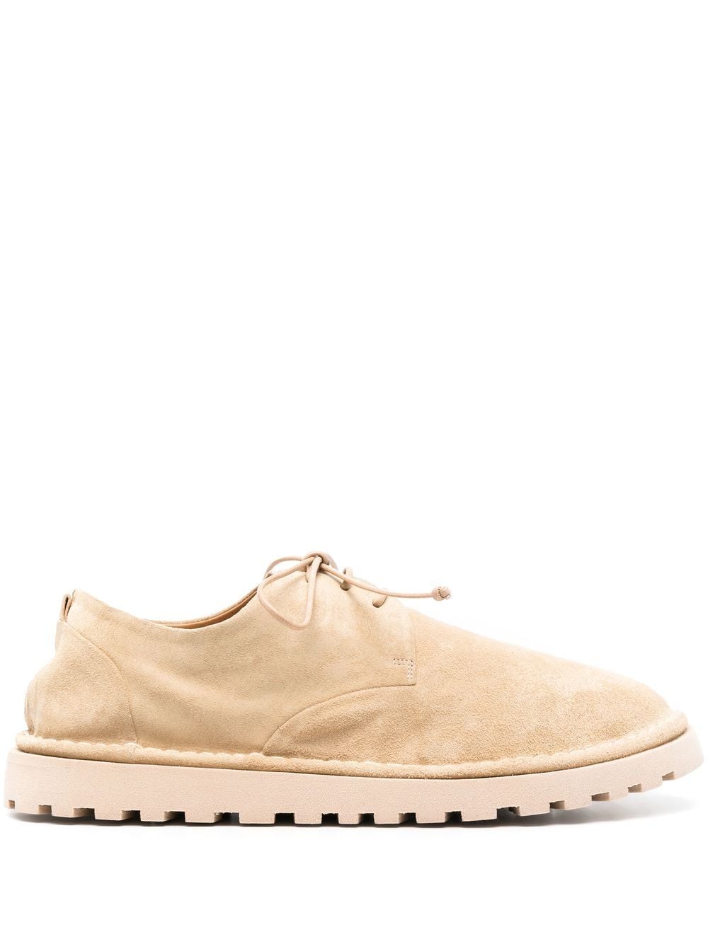 Marsèll Lace-up Suede Derby Shoes In Neutrals