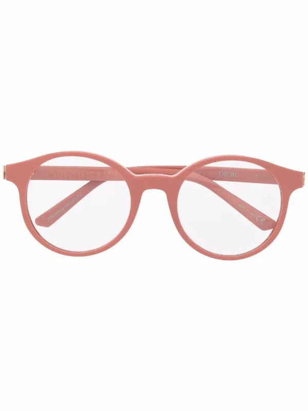 dior round frame glasses