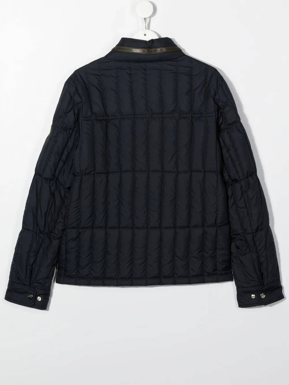 Moncler Teen Cosme Down-filled Puffer Jacket In Blue