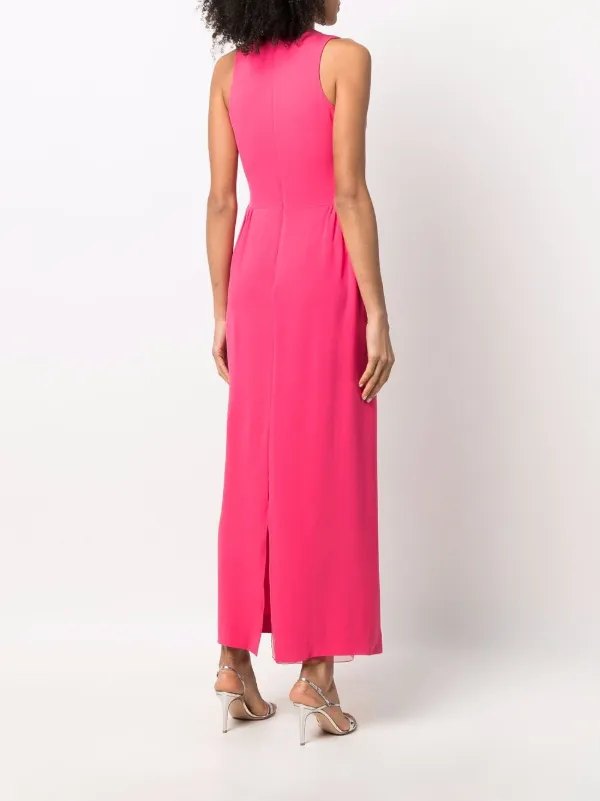 Christian Dior Pre-Owned 2000s layered-skirt Long Dress