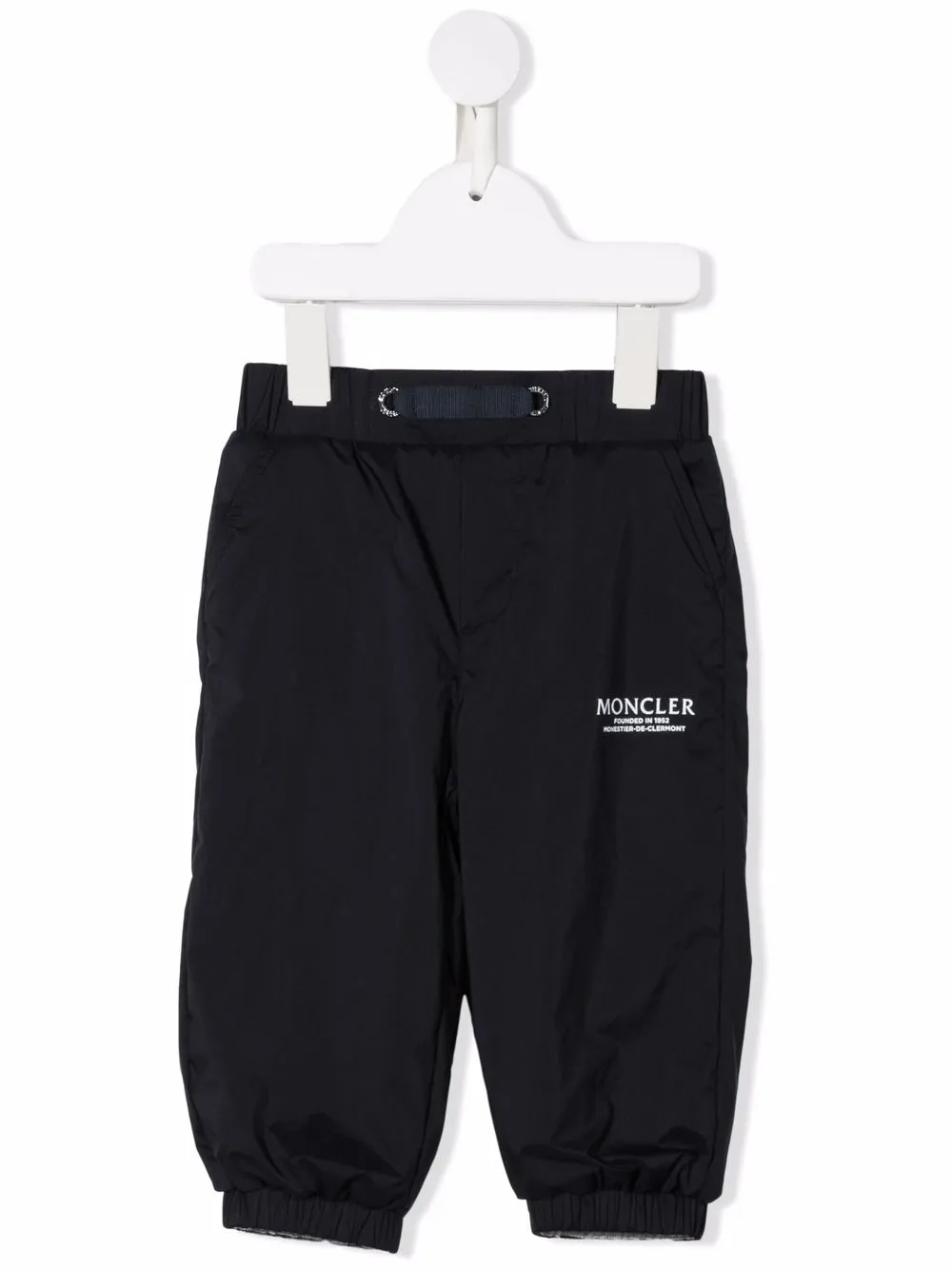 

Moncler Enfant logo-print joggers - Blue