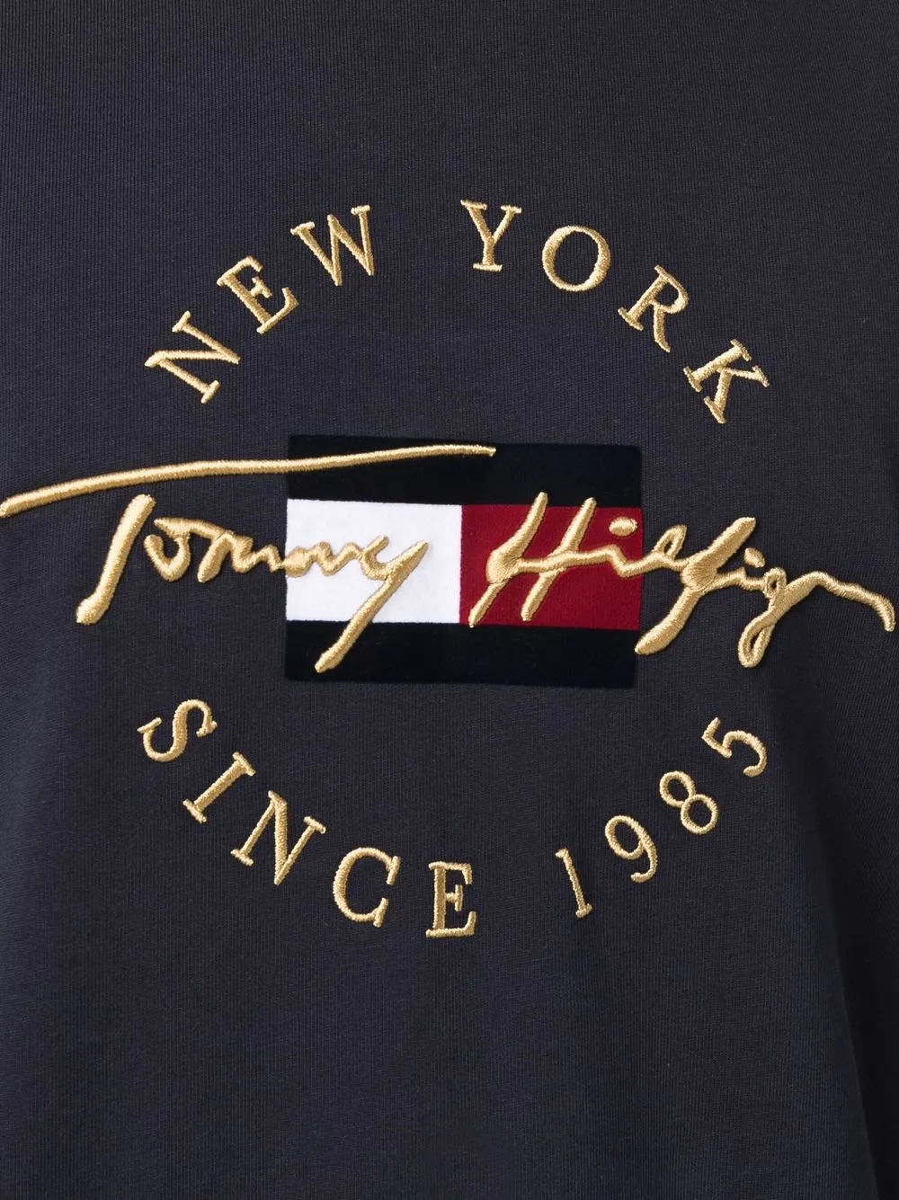 фото Tommy hilfiger футболка из органического хлопка с логотипом