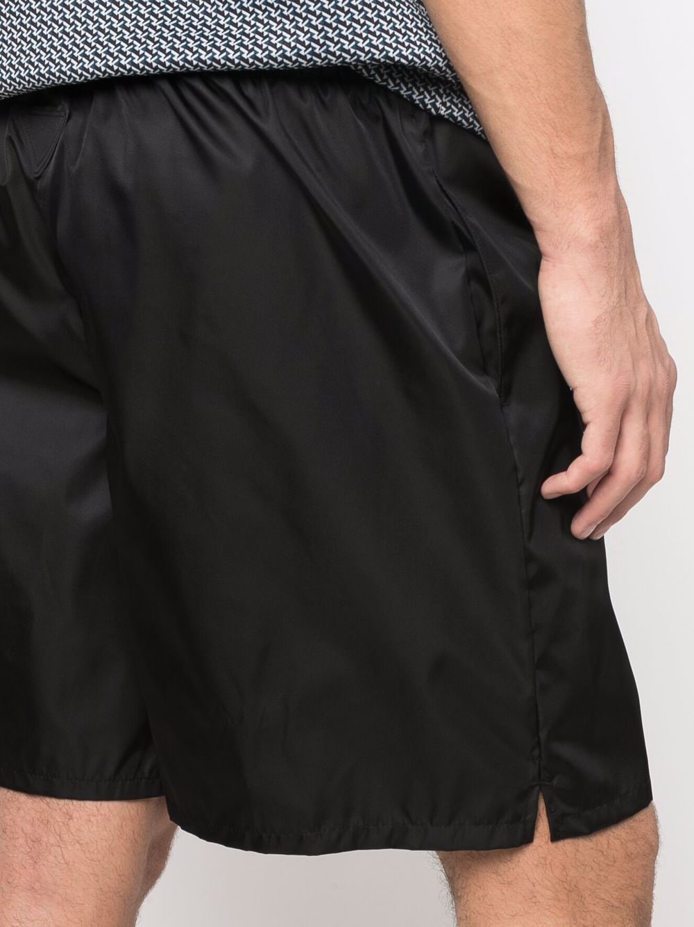 Prada Re-Nylon Elasticated Waist Bermuda Shorts - Farfetch