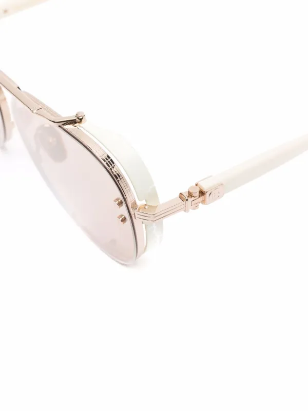 Balmain Eyewear Captaine pilot-frame Tinted Sunglasses  display picture 1