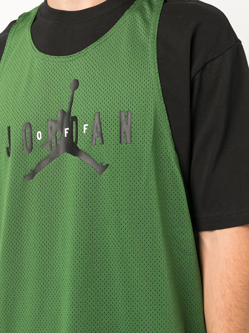 Jordan T-shirt met logoprint Groen