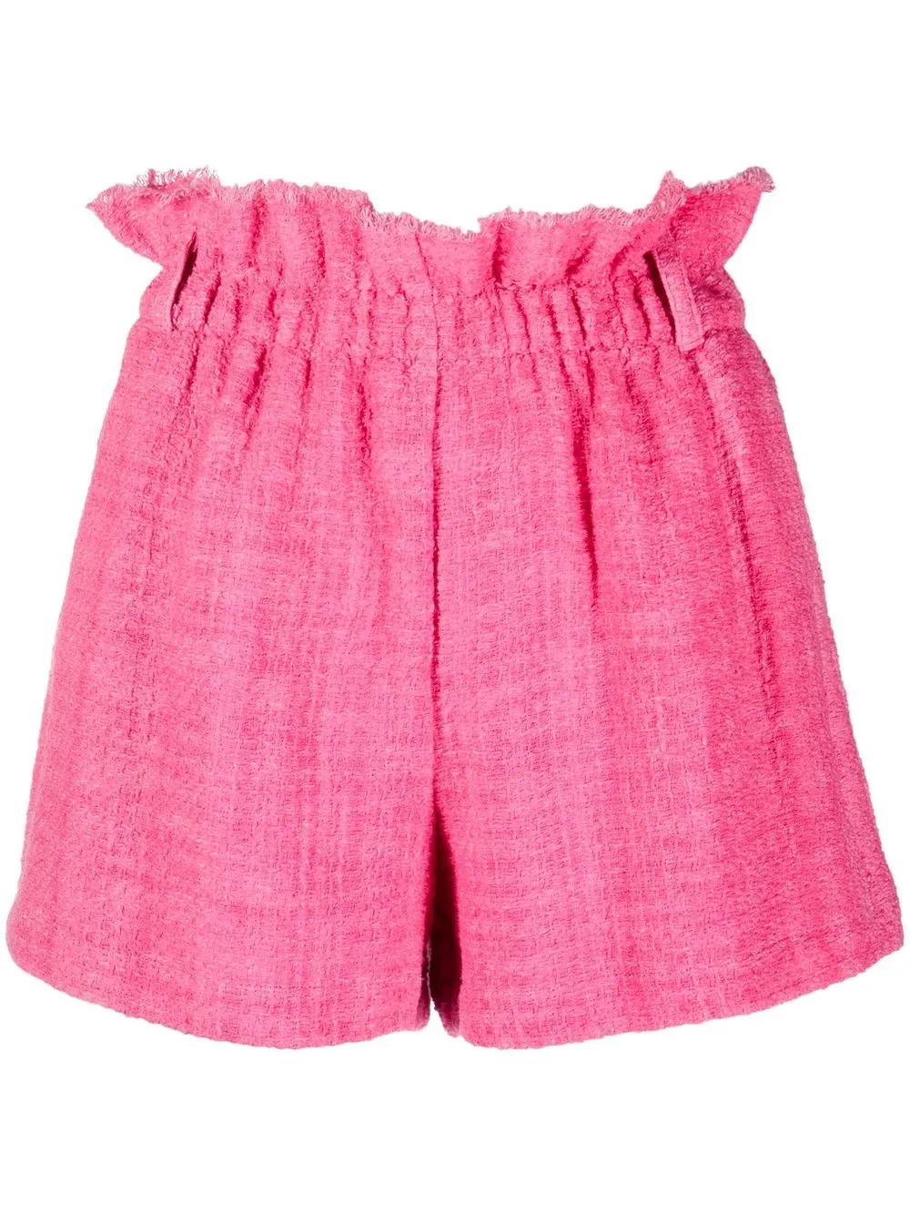 

PINKO paperbag-waist mini shorts