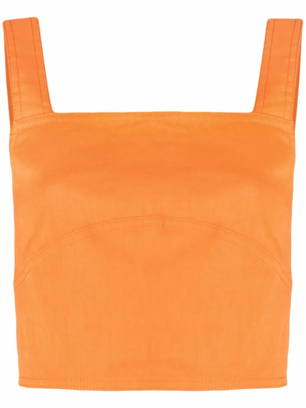 

PINKO top sin mangas corto - Naranja