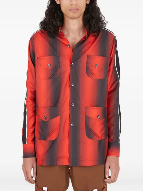 Ahluwalia Gestreifte Hemdjacke