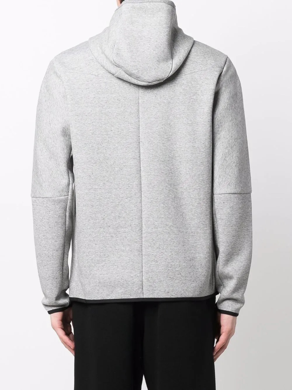 Nike Hoodie met rits Grijs