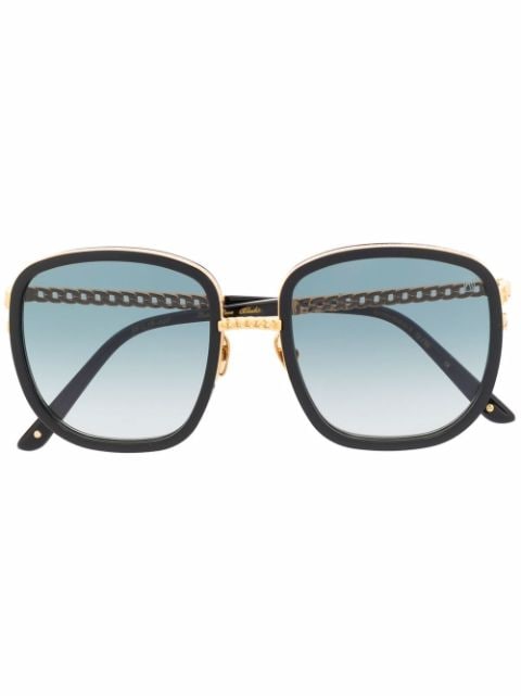 Anna Karin Karlsson square-frame gradient sunglasses