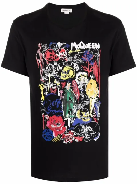 Alexander McQueen graphic-print T-shirt 