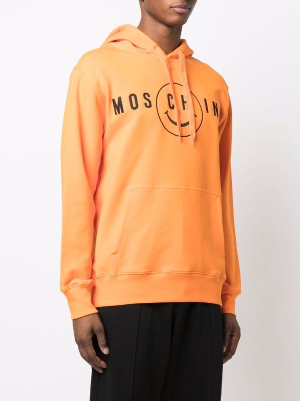 Moschino orange discount hoodie