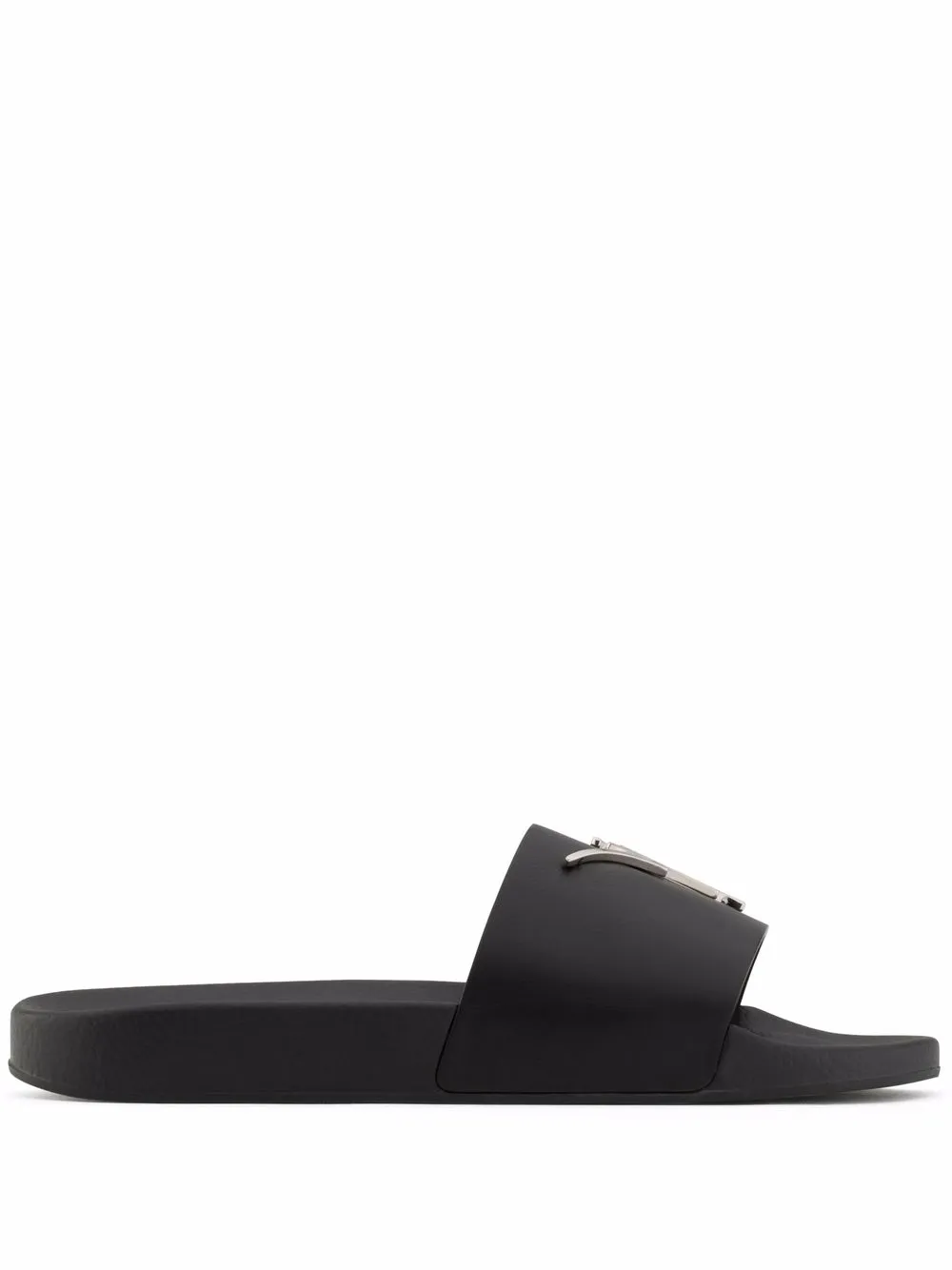 Giuseppe Zanotti шлепанцы Brett с логотипом