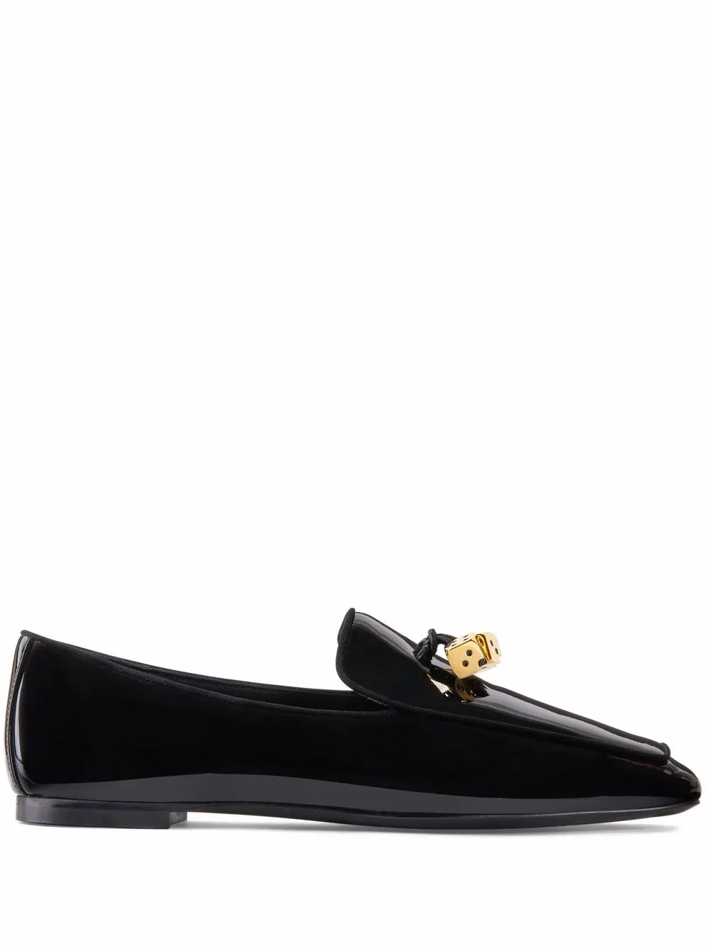 

Giuseppe Zanotti mocasines Pigalle Dice - Negro