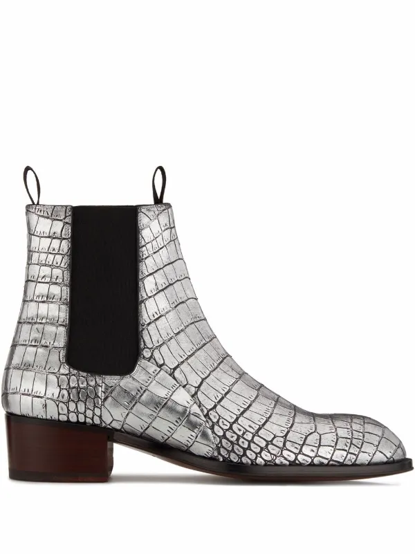 Dr. Martens Botas Con Plataforma Sinclair En Charol Con Efecto Cocodrilo  BLACK PATENT LAMPER CROC | Botines Mujer – Rover Expedition