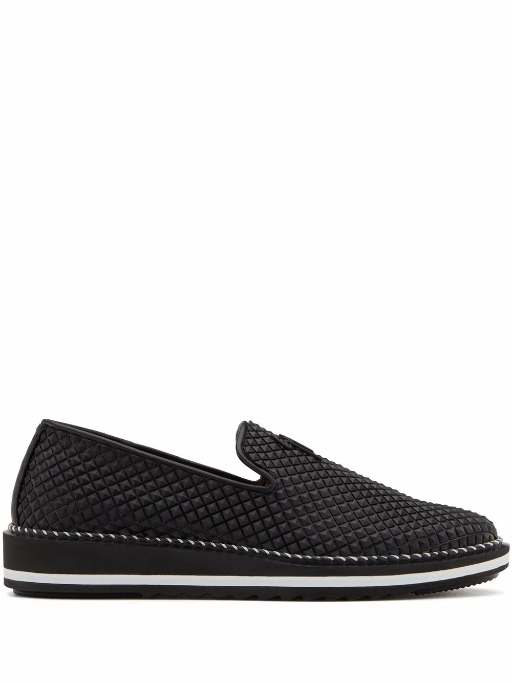 

Giuseppe Zanotti Tim leather loafers - Black