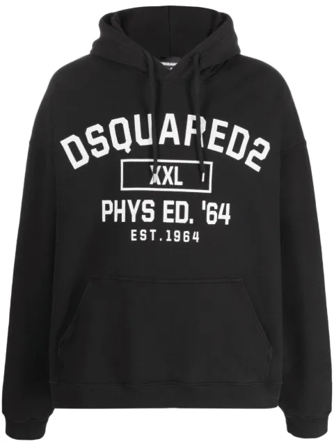 DSQUARED2 logo-print hoodie