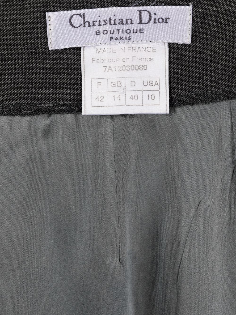 Christian Dior 1990s front-button mini-skirt Women