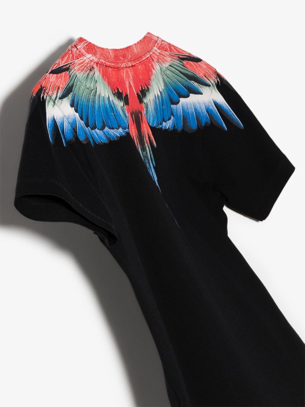 фото Marcelo burlon county of milan kids футболка с принтом wings