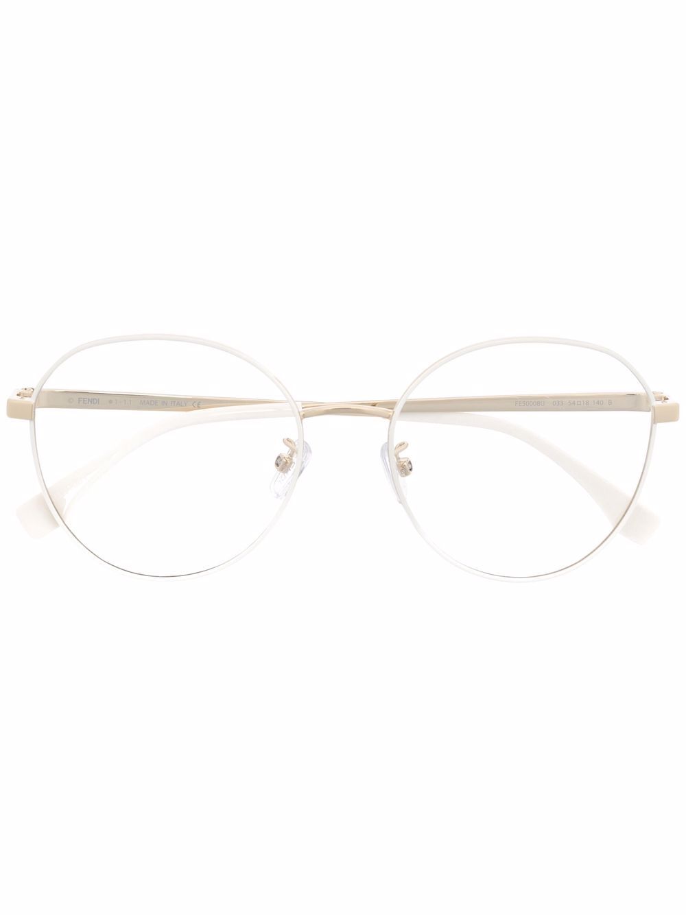 фото Fendi eyewear очки в круглой оправе