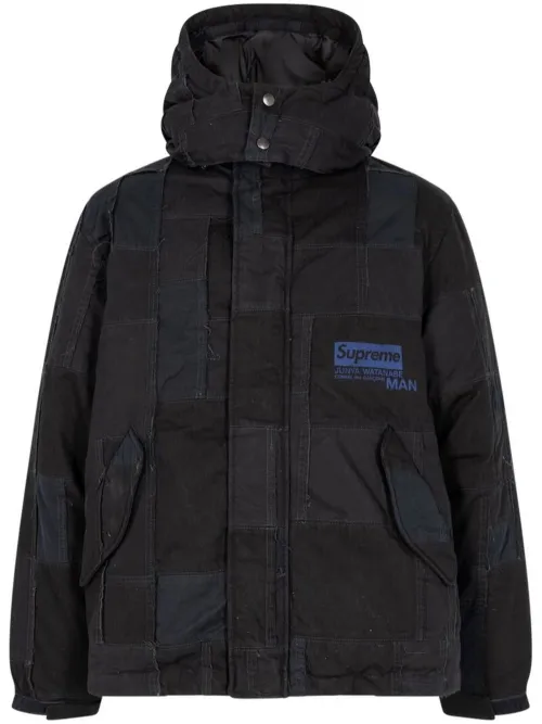 X Junya Watanabe doudoune à design patchwork - Supreme - Modalova