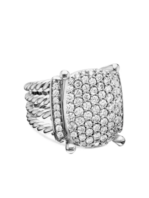 David Yurman anillo Wheaton en plata de ley con diamante de 16.7mm