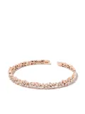 Suzanne Kalan 18kt yellow gold diamond tennis bracelet