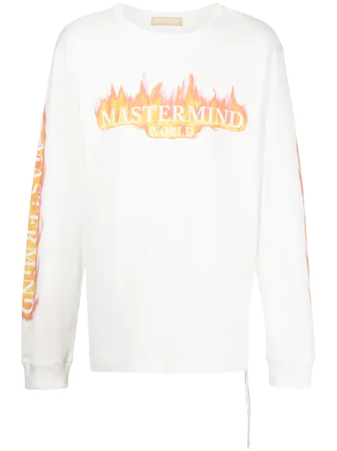 Mastermind Japan playera con logo estampado 