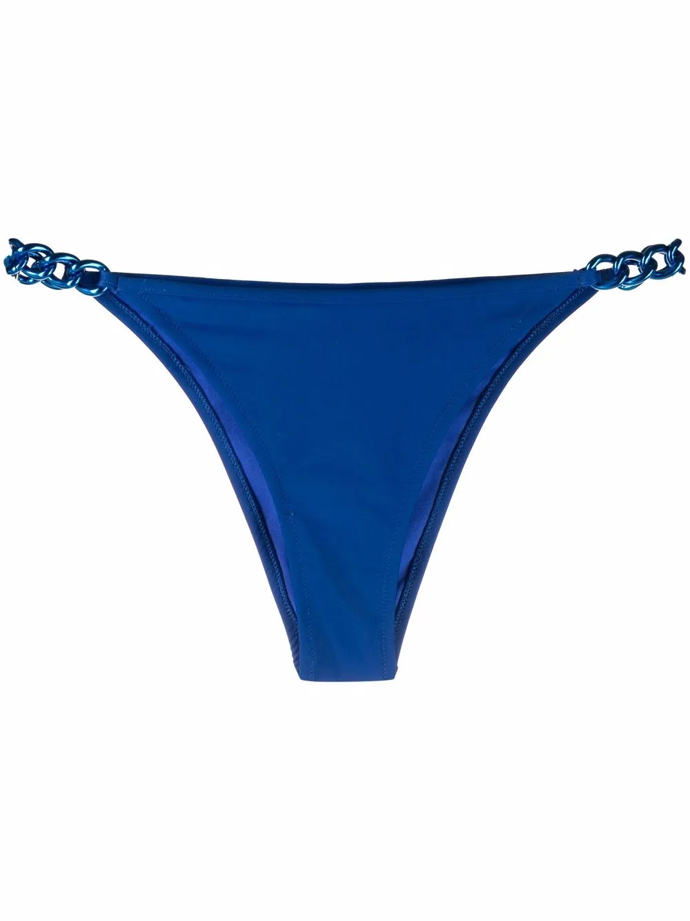 

Moschino logo-plaque bikini bottom - Blue