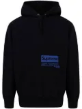 Supreme x Junya Watanabe logo-print hoodie - Black