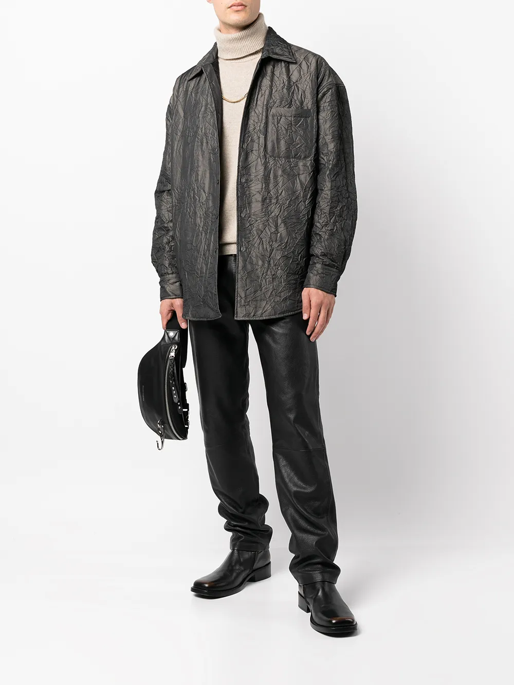 OUR LEGACY Tech Borrowed Shirt Jacket - Farfetch