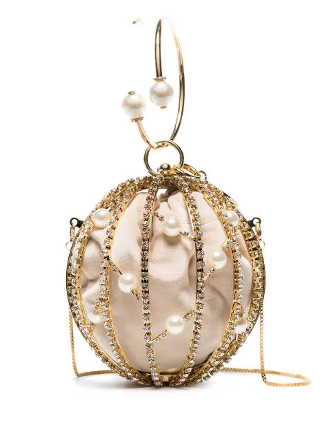 Rosantica mini sac Chloé à ornements en cristal