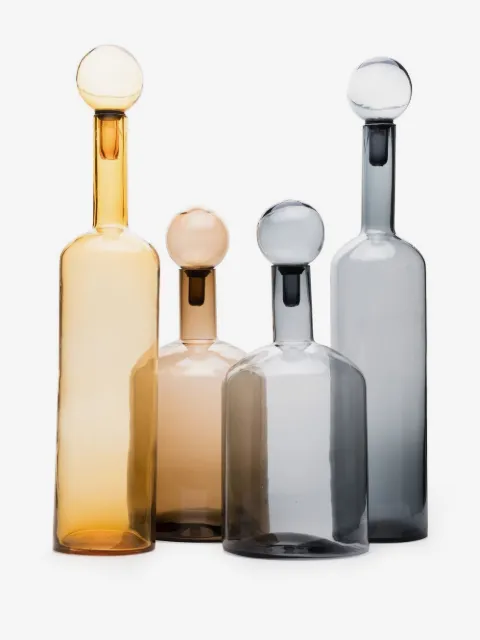 POLSPOTTEN Bubbles and Bottles decorative bottles (set of 4)