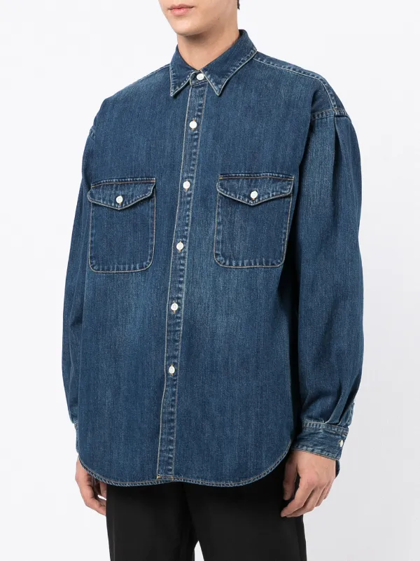 Seven Oversized Denim Shirt - Farfetch