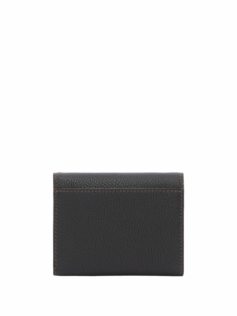 Image 2 of Burberry monogram grained leather wallet