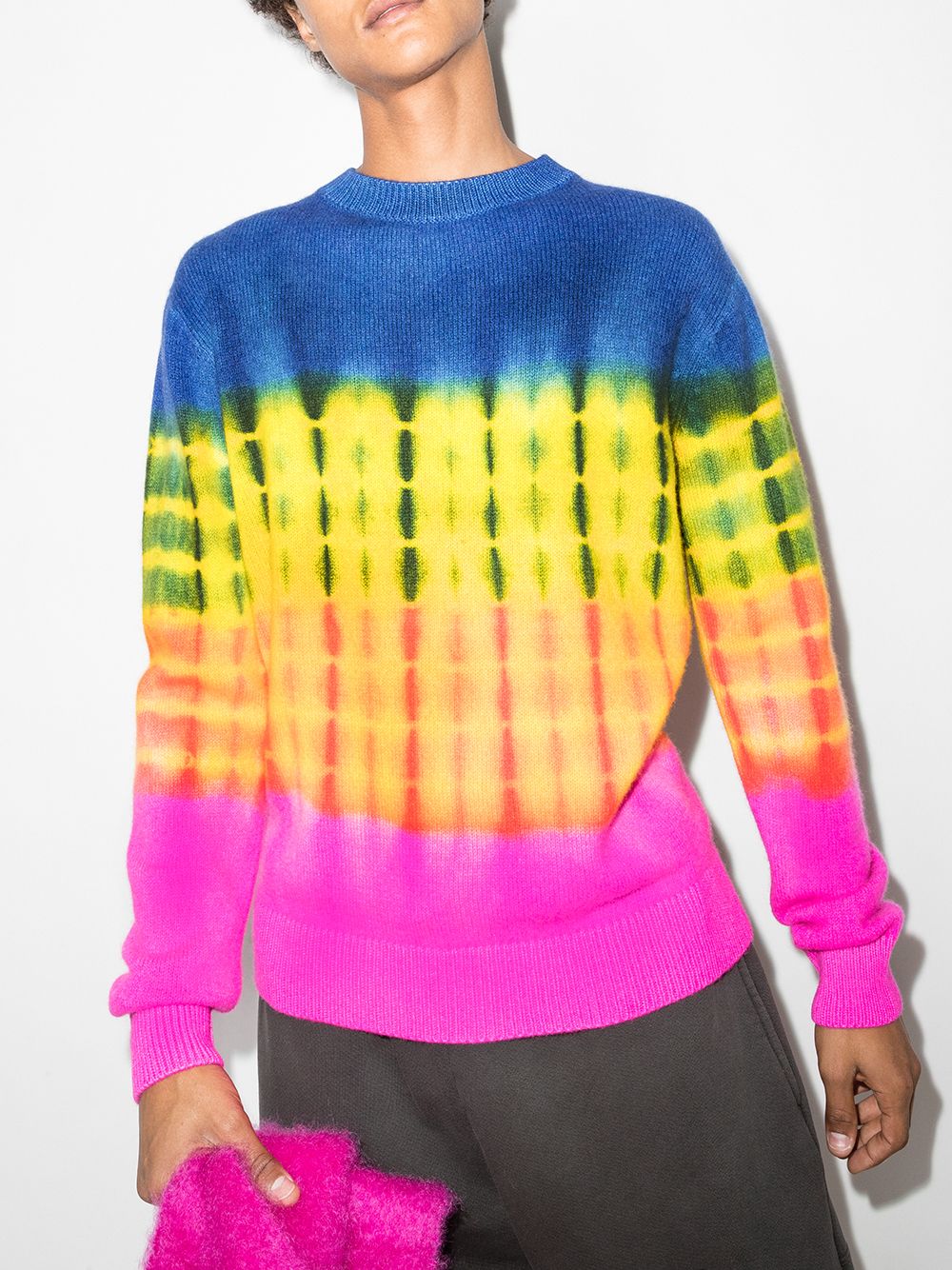 фото The elder statesman half light tie-dye jumper