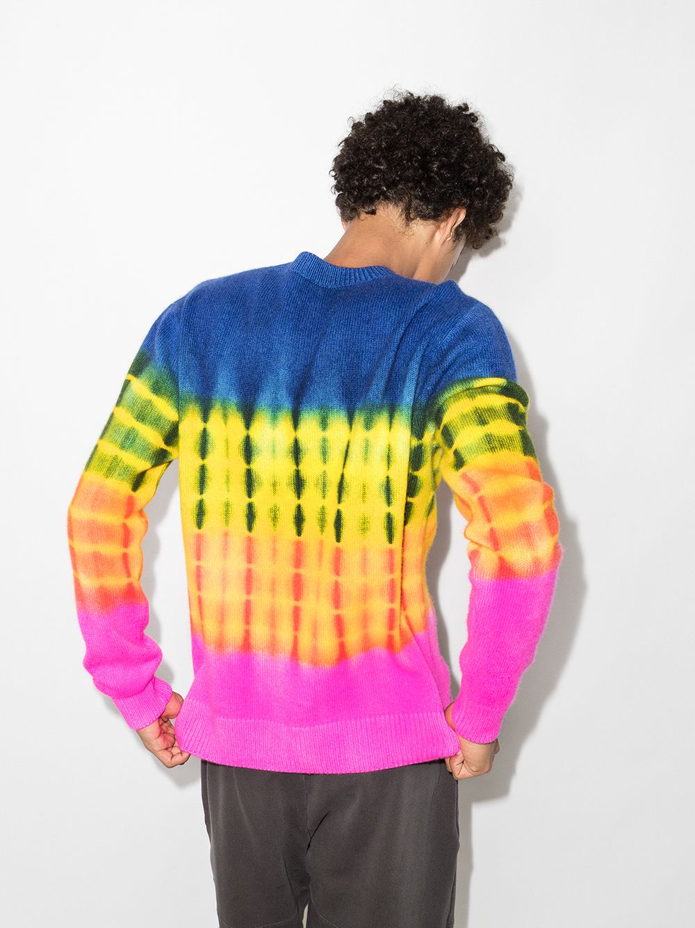 фото The elder statesman half light tie-dye jumper