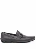 Ferragamo Gancini pebbled driving shoes - Grey